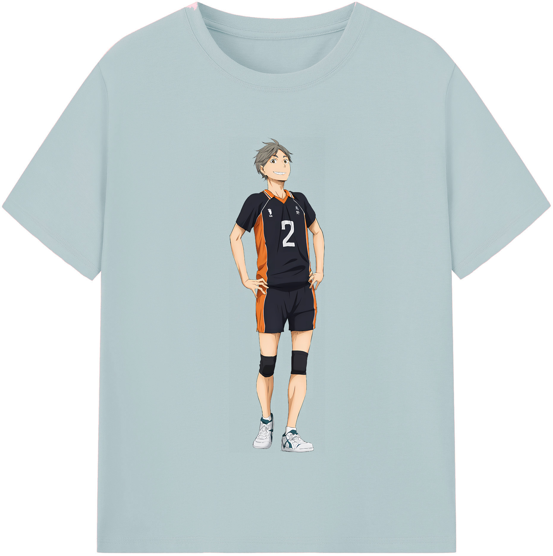 （画像用） ハイキュー!! Haikyu!! 綿100％半袖Tシャツ（フロントプリント）